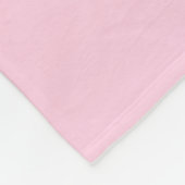 Rosa Gradient Fleecedecke (Ecke)