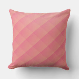 rosa Gradient Geometric Throw Kissen