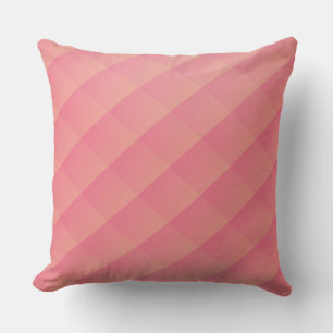 rosa Gradient Geometric Throw Kissen