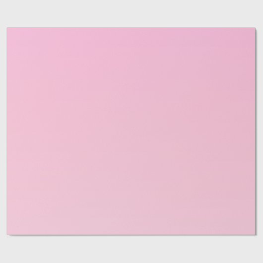 Rosa Gradient Geschenkpapier (Flach)