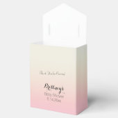 Rosa Gradient Geschenkschachtel (Geöffnet)