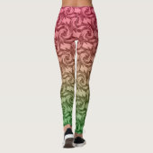 Rosa Gradient Leggings (Rückseite)