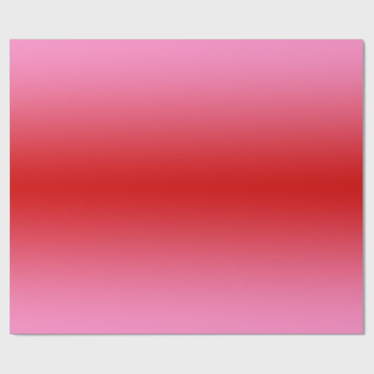 Rosa Gradient Ombré #2 Geschenkpapier (Flach)