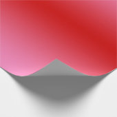 Rosa Gradient Ombré #2 Geschenkpapier (Ecke)