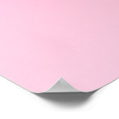 Rosa Gradient Poster (Ecke)