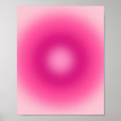 Rosa Gradient Poster (Vorne)