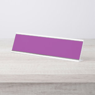 Rosa Gradient-Schreibtisch-Schild Büro-Schild Schreibtischnamensplakette