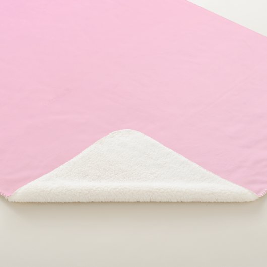 Rosa Gradient Sherpadecke (3/4)