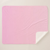 Rosa Gradient Sherpadecke (Vorderseite (Horizontal))