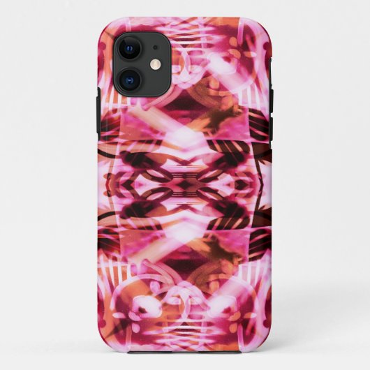 Rosa Graffiti-Muster Case-Mate iPhone Hülle (Rückseite)