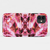 Rosa Graffiti-Muster Case-Mate iPhone Hülle (Rückseite (Horizontal))