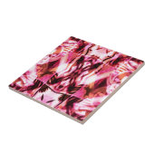 Rosa Graffiti-Muster Fliese (Seite)