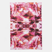 Rosa Graffiti-Muster Handtuch (Vertikal)