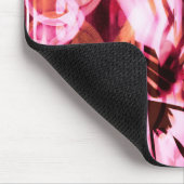 Rosa Graffiti-Muster Mousepad (Ecke)