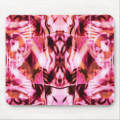 Rosa Graffiti-Muster Mousepad (Vorne)