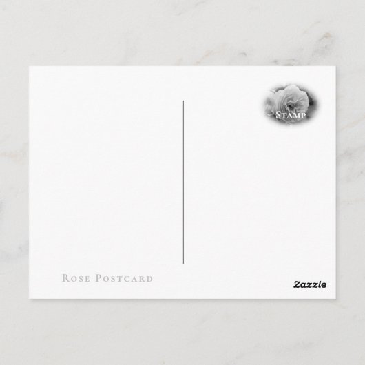 Rosa Graham Tomas Postkarte (Rückseite)