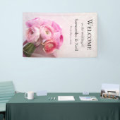 Rosa Granatapfel Banner (Messeveranstaltung)