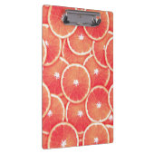 Rosa Grapefruitscheiben Klemmbrett (Rechts)