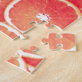 Rosa Grapefruitscheiben Puzzle (Seite)