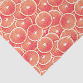 Rosa Grapefruitscheiben Seidenpapier (Ausschnitt)