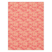 Rosa Grapefruitscheiben Tischdecke (Vorderseite)