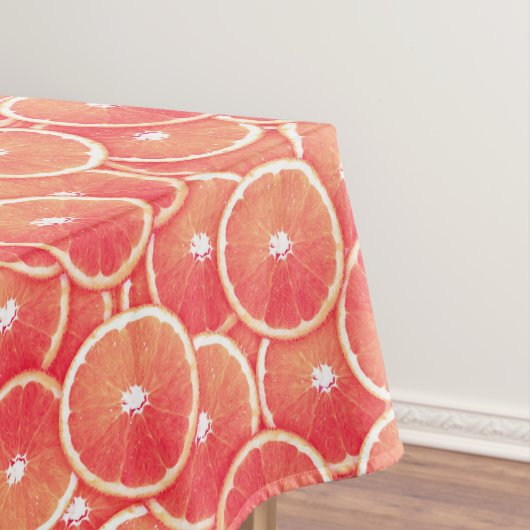 Rosa Grapefruitscheiben Tischdecke (Beispiel)