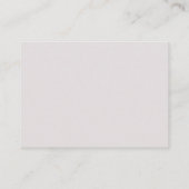 Rosa, grau geometrische Hochzeitshotel Detail Begleitkarte (Rückseite)