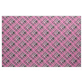 Rosa, grau und schwarz diagonal stoff (Fat Quarter (45,7 x 55,9 cm))