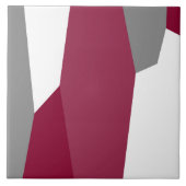 Rosa Grau und Weiß Fliese (Vorderseite)