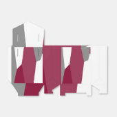 Rosa Grau und Weiß Geschenkschachtel (Ungefaltet)