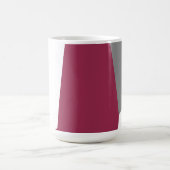 Rosa Grau und Weiß Kaffeetasse (Mittel)