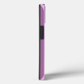 Rosa grau Vertikal Streifen Personalisiert Case-Mate iPhone Hülle (Rückseite / Rechts)