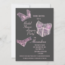 Rosa graue Brautjungfern-Abschiedslingerie-Party