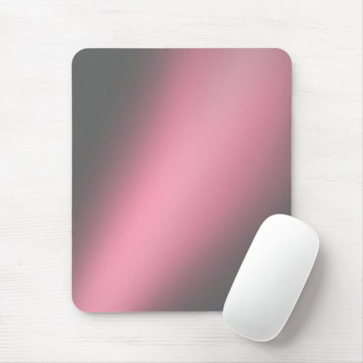 Rosa, graue, dunkle Omelone Mousepad (Mit Mouse)