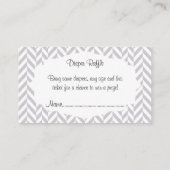 Rosa graue Elefant 🐘 Windschutzscheibe Kinderdusc Begleitkarte (Rückseite)