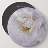 Rosa graue Rose Button (Vorne & Hinten)