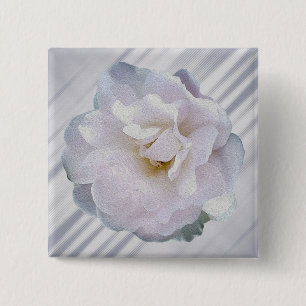 Rosa graue Rose Button
