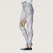 Rosa graue Rose Leggings (Links)