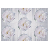 Rosa graue Rose Tischdecke (Vorderseite (Horizontal))