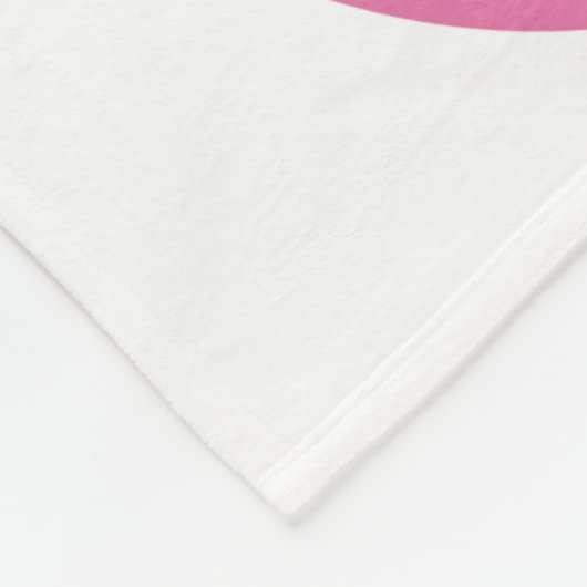 Rosa graue Volleyballs Mädcheneinrichtung Fleecedecke (Ecke)