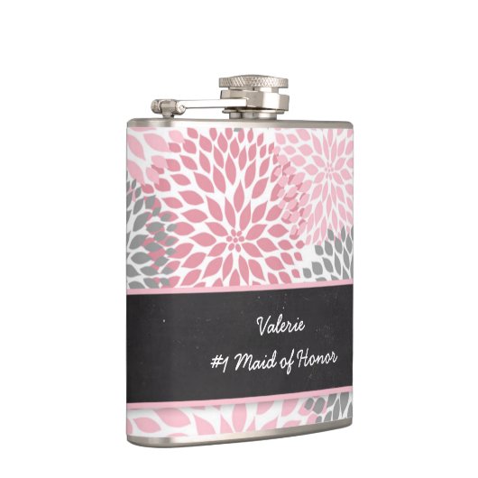 Rosa graues flachmann (Rechts)