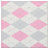 Rosa graues Rauten-Muster-Gewebe Stoff (Muster)