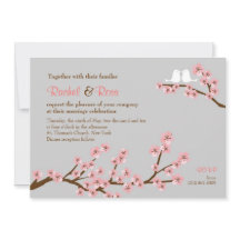 Rosa & Gray Cherry Blossom Frühjahrssonne