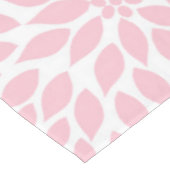 Rosa Gray Dahlia Blumendekor, Blume Tischdecke (Schrägansicht)