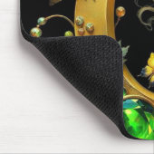 ROSA ~ Green Mit Augen Fairy ~ Mousepad (Ecke)
