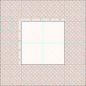 Rosa griechisches Schlüsselmuster Stoff (Kachel)