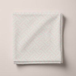 Rosa griechisches Schlüsselmuster Stoff