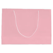 Rosa große Geschenktasche Große Geschenktüte (Rückseite)