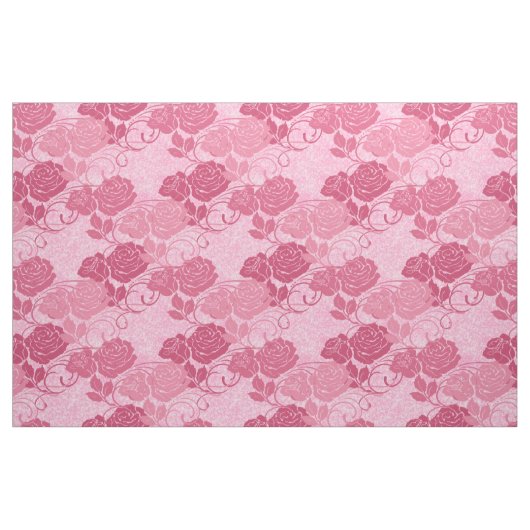 Rosa Große Vintage Viktorianische Rose Stoff (Fat Quarter (45,7 x 55,9 cm))