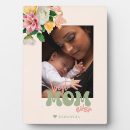 Rosa Grün Frühlingsmütter Foto Fotoplatte